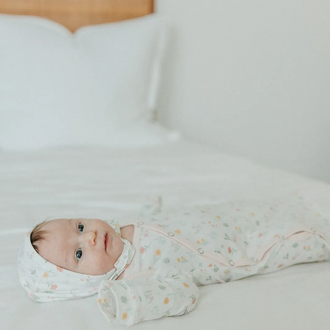 Copper Pearl Newborn Knotted Gown | Mabel