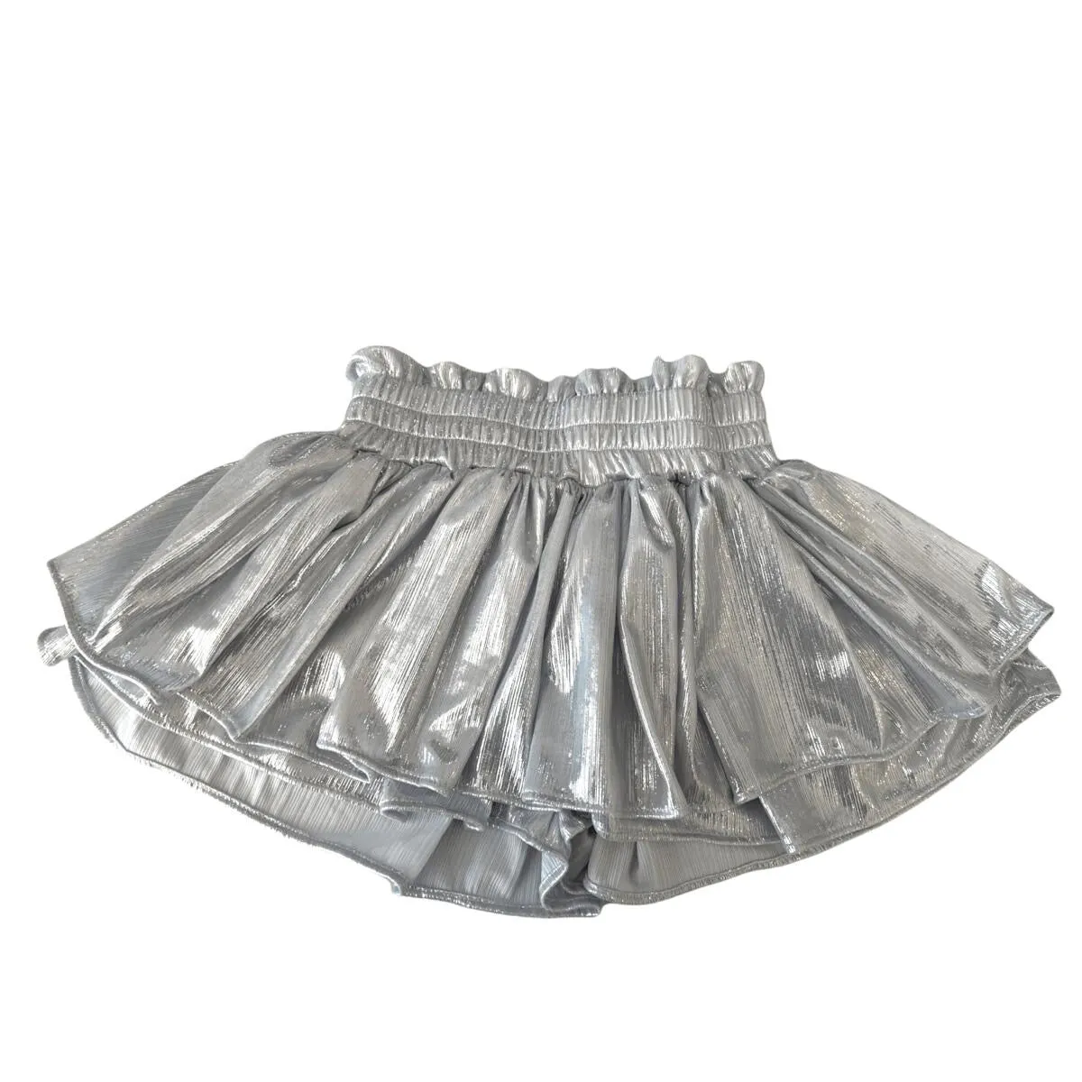 Lola   The Boys Metallic Skirt | Silver