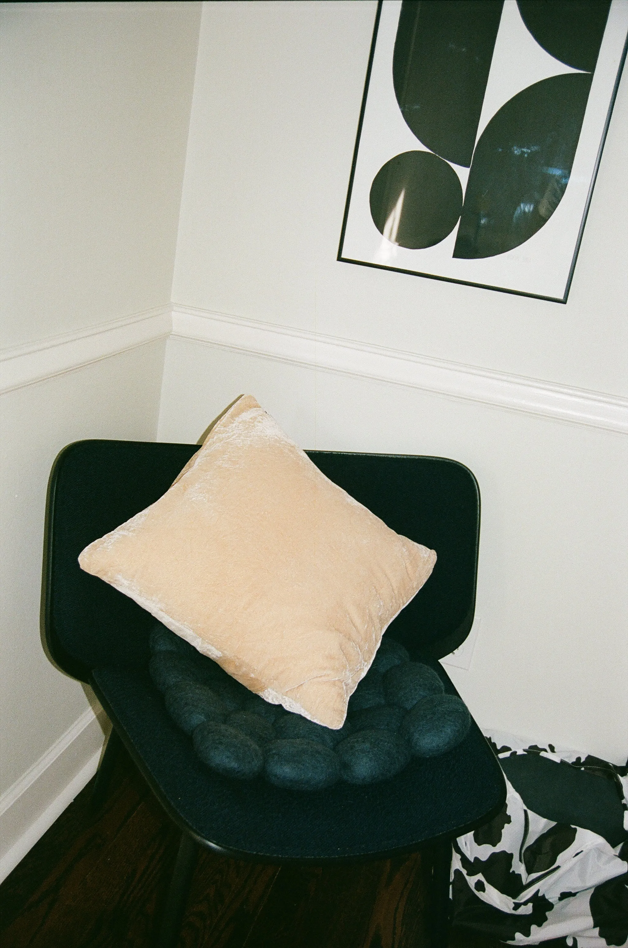 Sand Naturally Dyed Silk Velvet Pillow